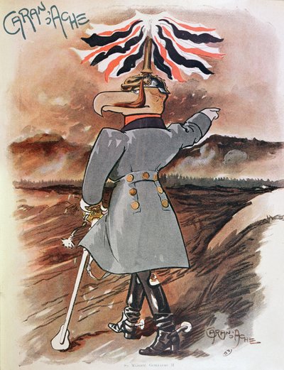 Kaiser Wilhelm II by Emmanuel Poire Caran D